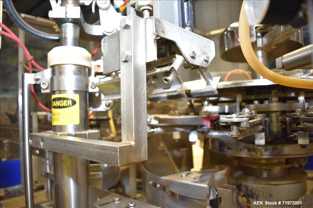 Used PSG Lee Horizontal Pre-Made Pouch Packager with Powder Auger Filler