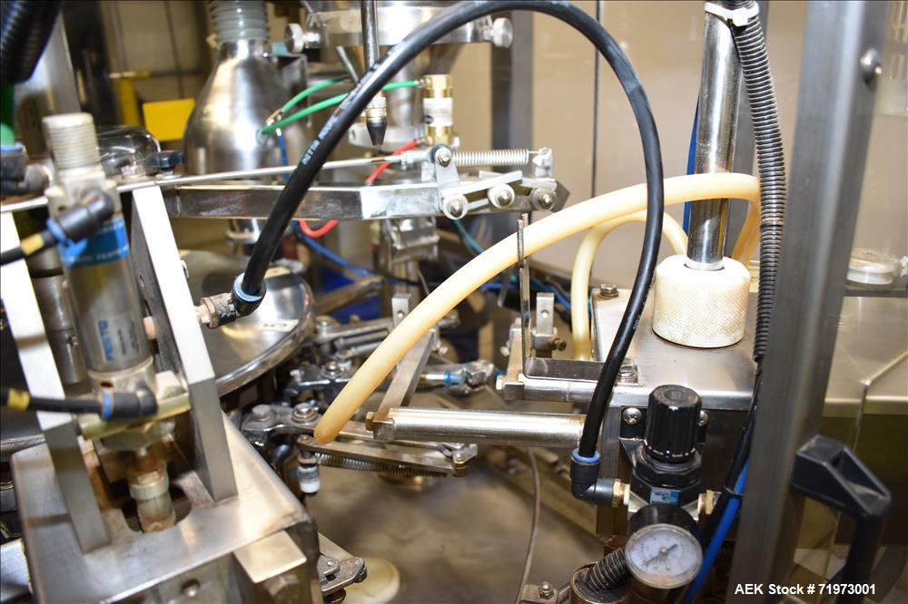 Used PSG Lee Horizontal Pre-Made Pouch Packager with Powder Auger Filler