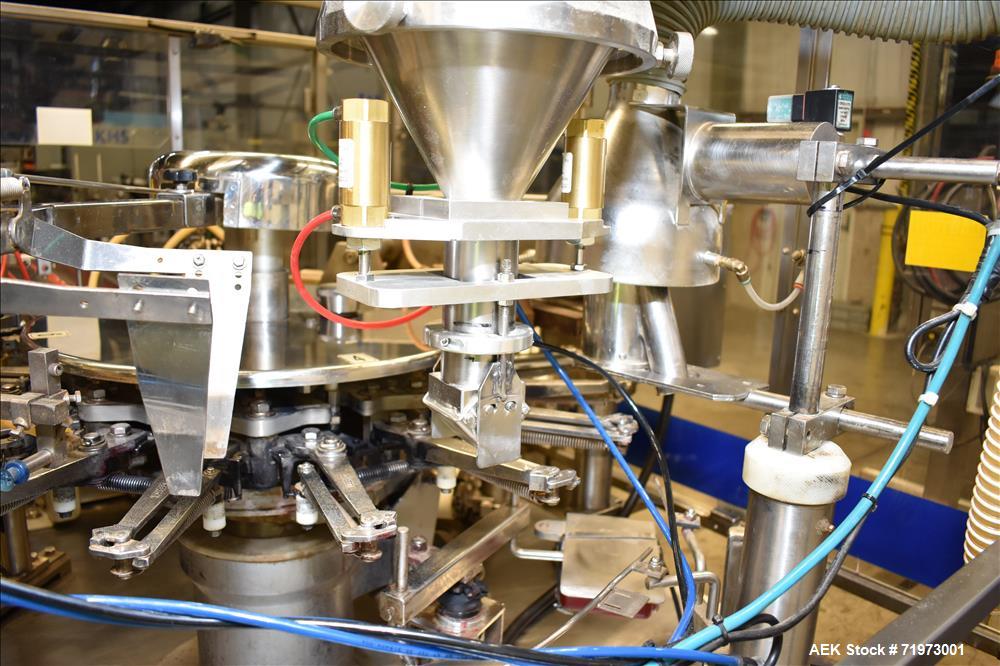 Used PSG Lee Horizontal Pre-Made Pouch Packager with Powder Auger Filler
