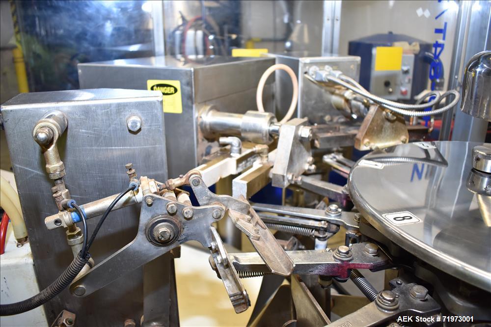 Used PSG Lee Horizontal Pre-Made Pouch Packager with Powder Auger Filler