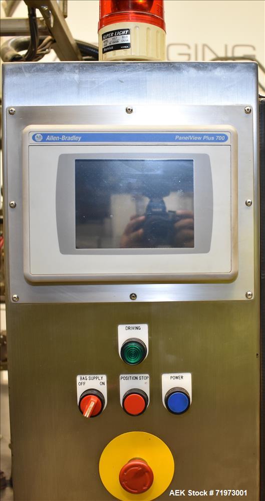 Used PSG Lee Horizontal Pre-Made Pouch Packager with Powder Auger Filler