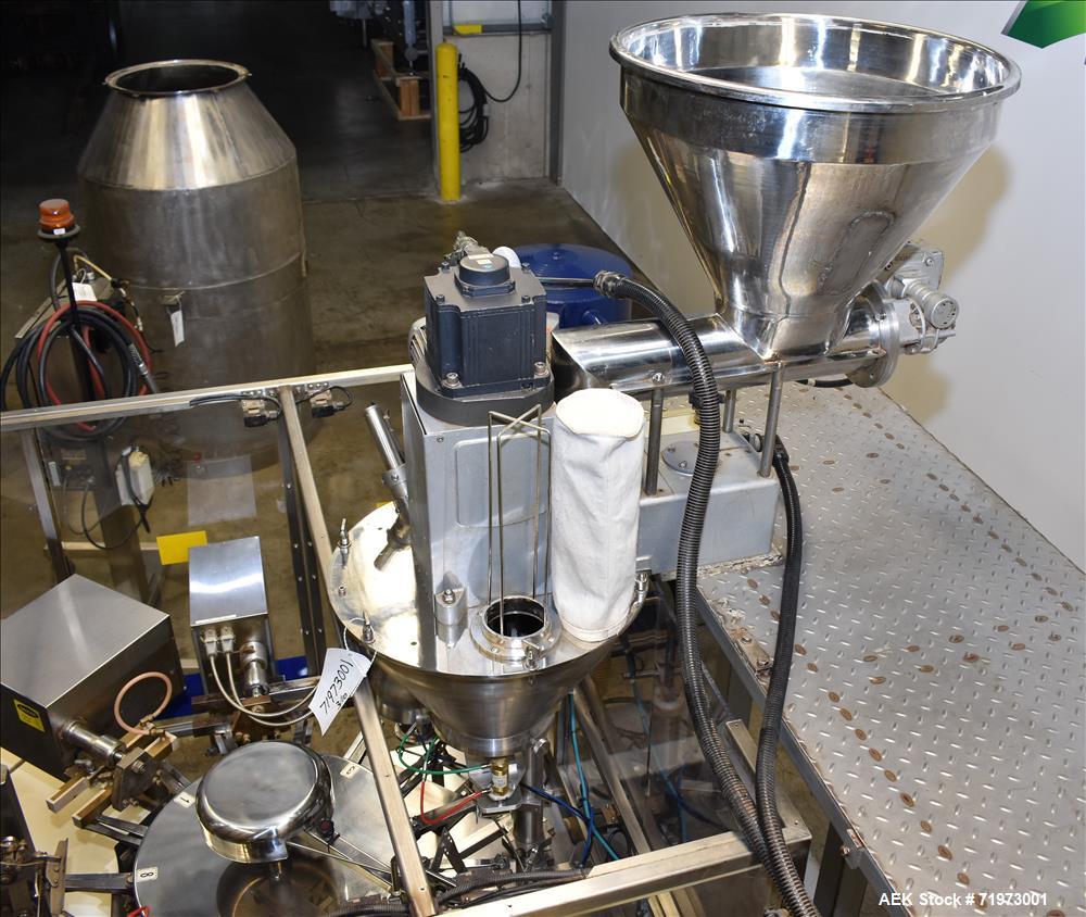 Used PSG Lee Horizontal Pre-Made Pouch Packager with Powder Auger Filler