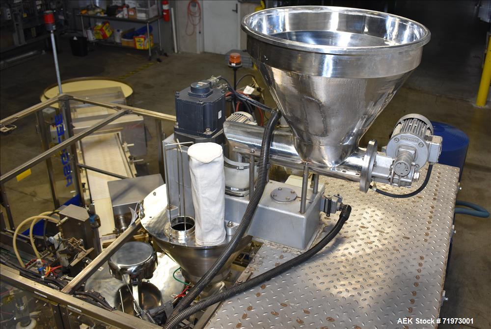 Used PSG Lee Horizontal Pre-Made Pouch Packager with Powder Auger Filler