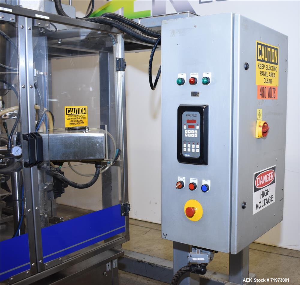 Used PSG Lee Horizontal Pre-Made Pouch Packager with Powder Auger Filler