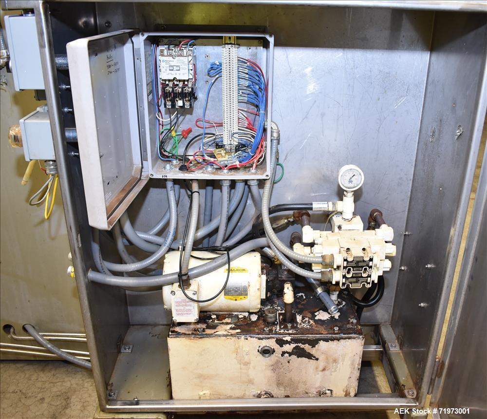 Used PSG Lee Horizontal Pre-Made Pouch Packager with Powder Auger Filler