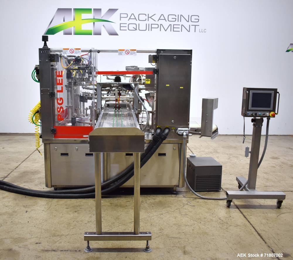 Used PSG Lee Model RP-8TZ-30-WD Washdown Premade Pouch Packager.