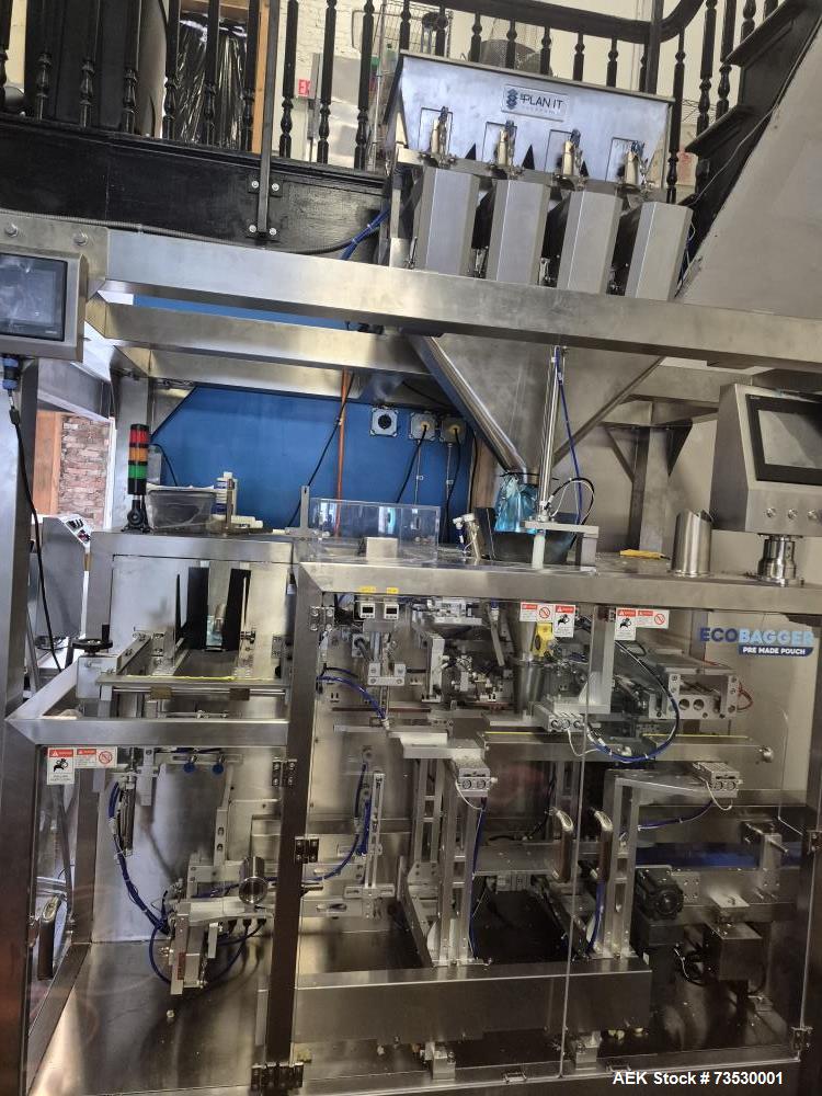 Used Plan-It Packaging Systems Automatic Pre-Made Pouch Packager – Model Ecobagger