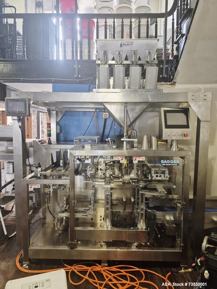 Used Plan-It Packaging Systems Automatic Pre-Made Pouch Packager – Model Ecobagger