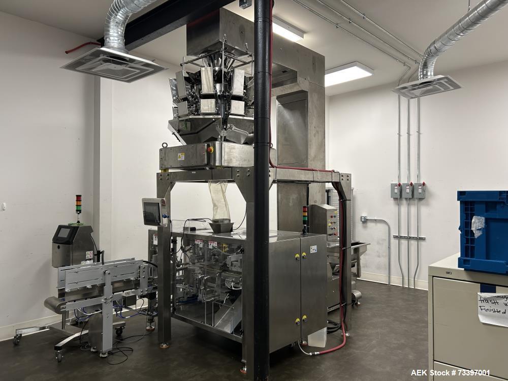Used Plan-It Packaging Systems Vertical Form, Fill, and Seal Machine – Model Neptune EcoBagger 2100