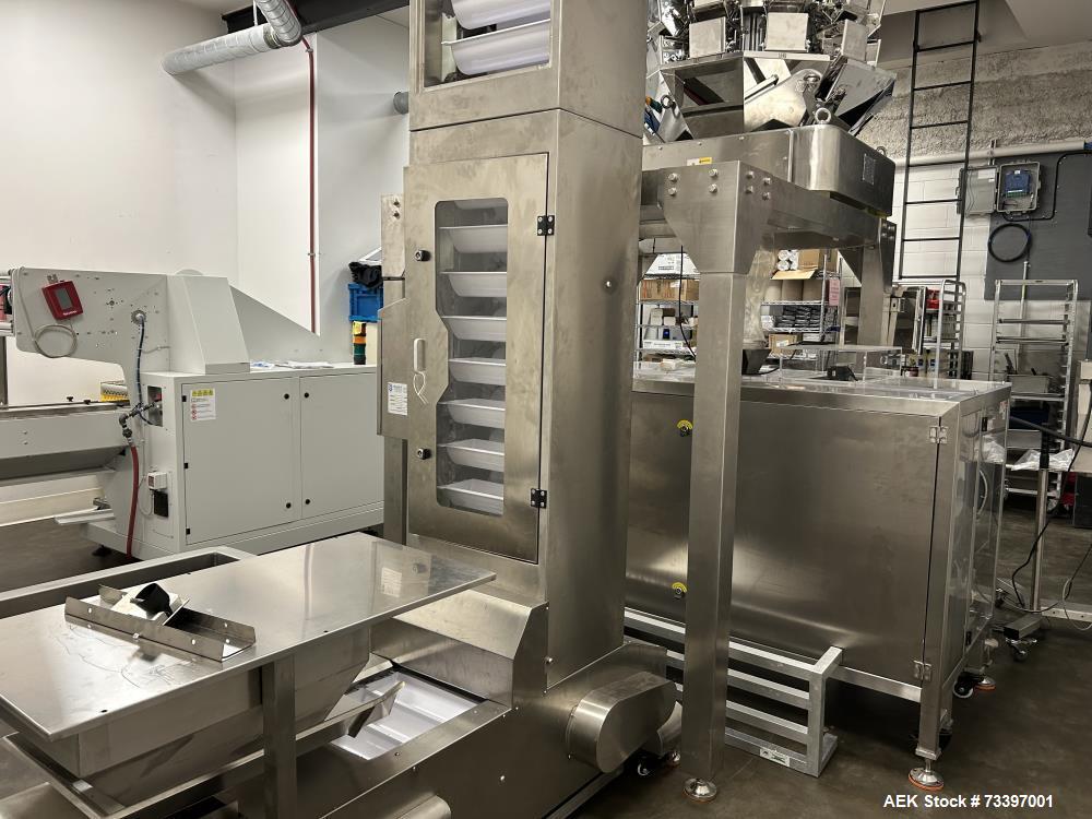 Used Plan-It Packaging Systems Vertical Form, Fill, and Seal Machine – Model Neptune EcoBagger 2100