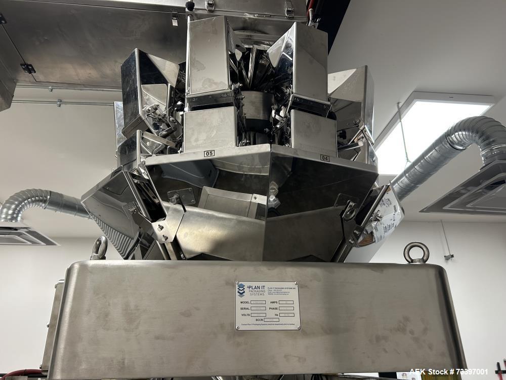 Used Plan-It Packaging Systems Vertical Form, Fill, and Seal Machine – Model Neptune EcoBagger 2100