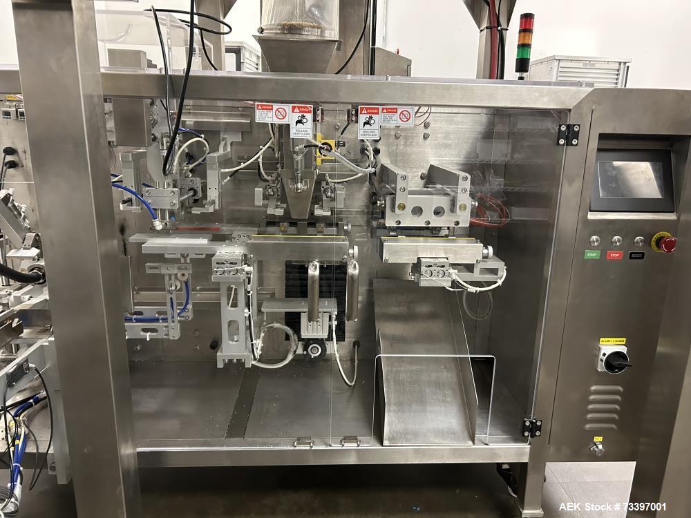 Used Plan-It Packaging Systems Vertical Form, Fill, and Seal Machine – Model Neptune EcoBagger 2100