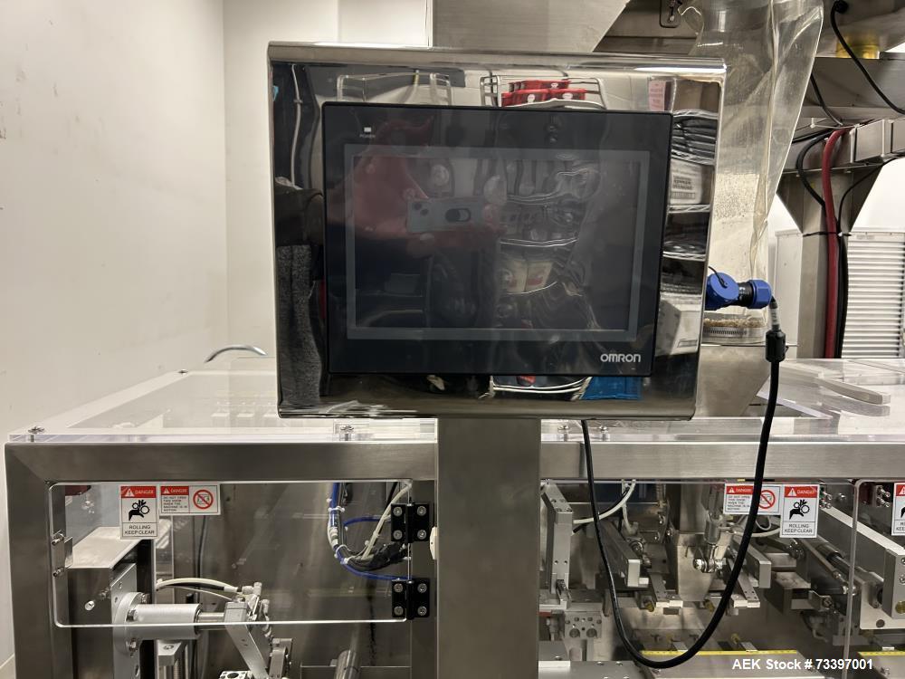 Used Plan-It Packaging Systems Vertical Form, Fill, and Seal Machine – Model Neptune EcoBagger 2100