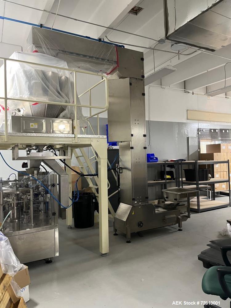 Used Plan It Packaging Eight Station Horizontal Premade Pouch Machine