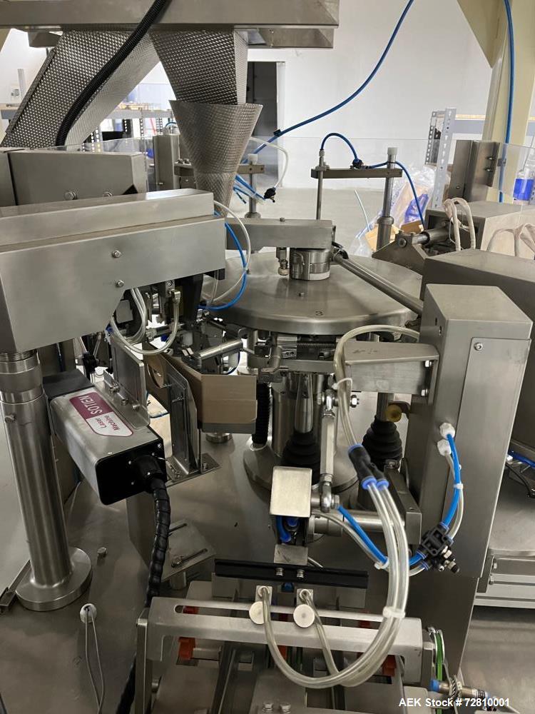 Used Plan It Packaging Eight Station Horizontal Premade Pouch Machine