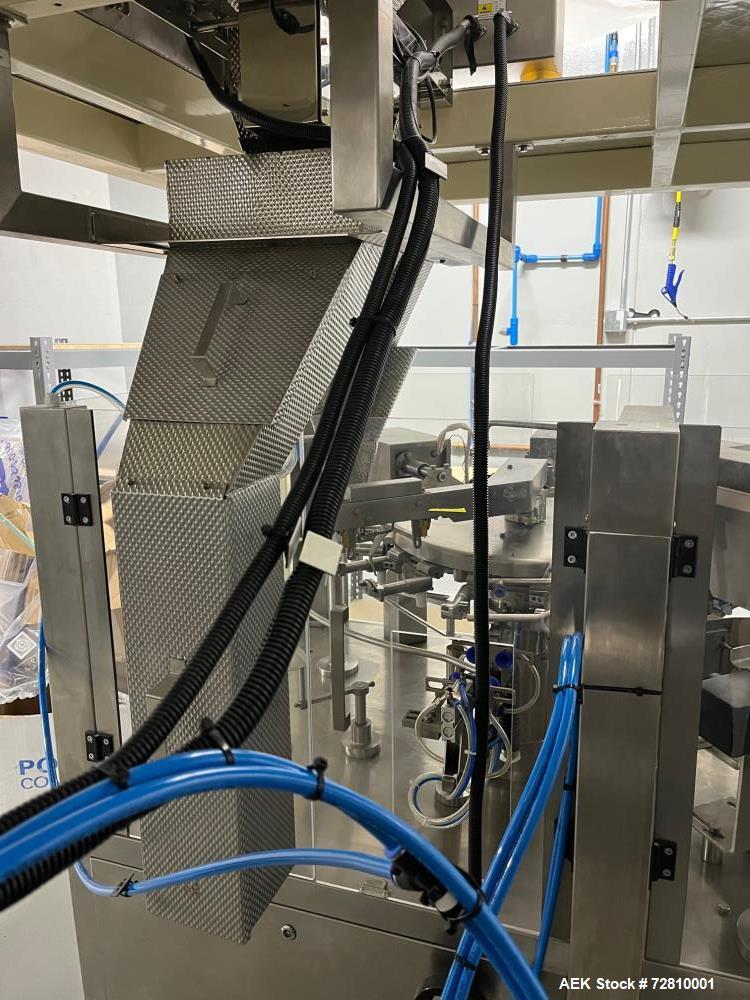 Used Plan It Packaging Eight Station Horizontal Premade Pouch Machine