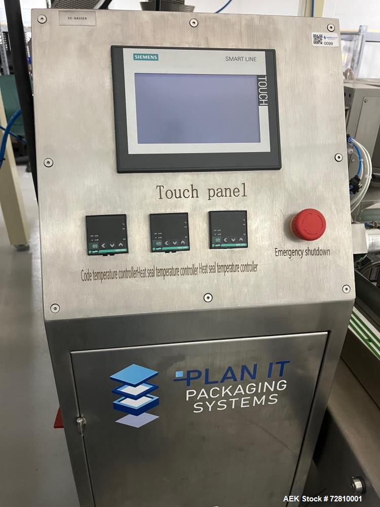 Used Plan It Packaging Eight Station Horizontal Premade Pouch Machine
