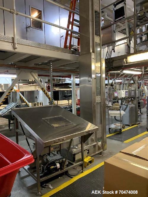 Used Roberts Cloud Model IMP 1500 Stand Up Pouch Line w Weigher