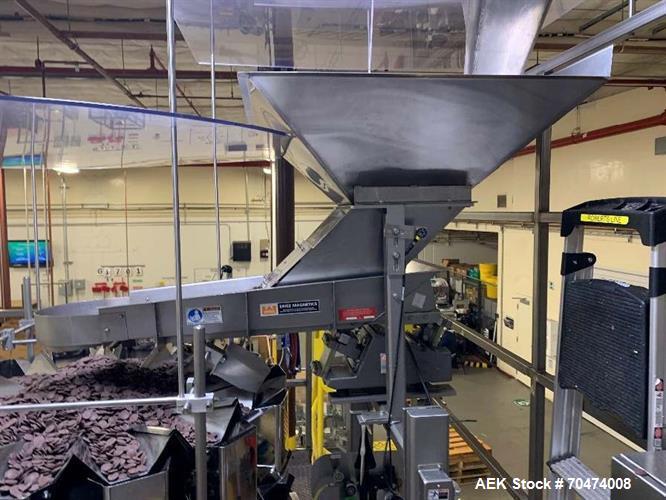 Used Roberts Cloud Model IMP 1500 Stand Up Pouch Line w Weigher