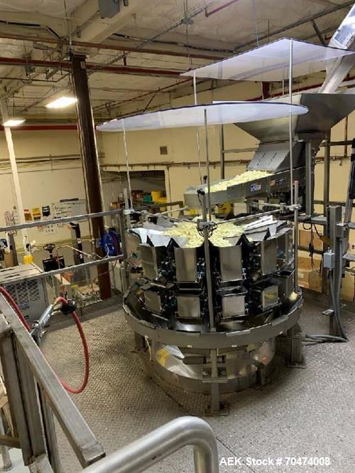 Used Roberts Cloud Model IMP 1500 Stand Up Pouch Line w Weigher