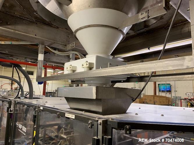 Used Roberts Cloud Model IMP 1500 Stand Up Pouch Line w Weigher