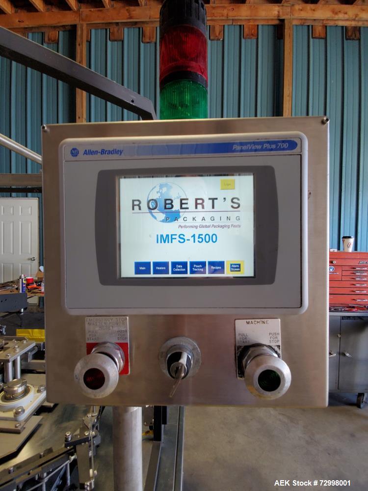 Used-Roberts Model IMFS-1500 Preformed Pouch Filler and Sealer