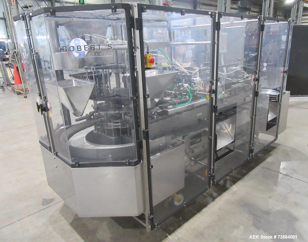 Roberts IMFS1500 Preformed Pouch Packaging Machine – 50 Pouches/Min