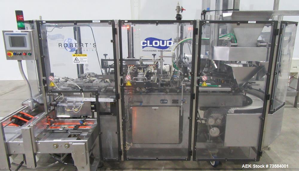 Roberts IMFS1500 Preformed Pouch Packaging Machine – 50 Pouches/Min