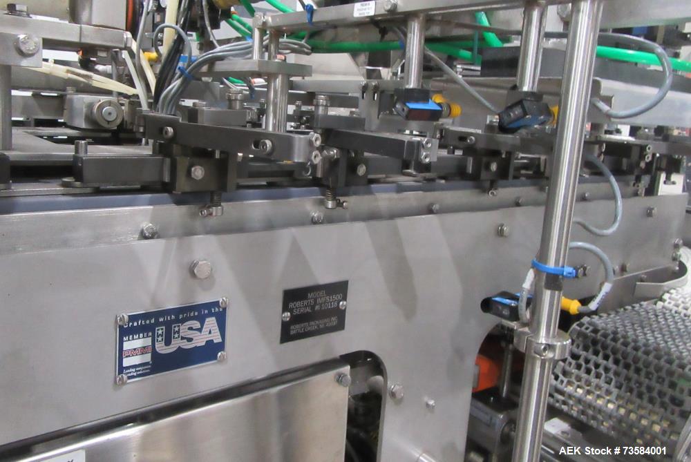 Roberts IMFS1500 Preformed Pouch Packaging Machine – 50 Pouches/Min