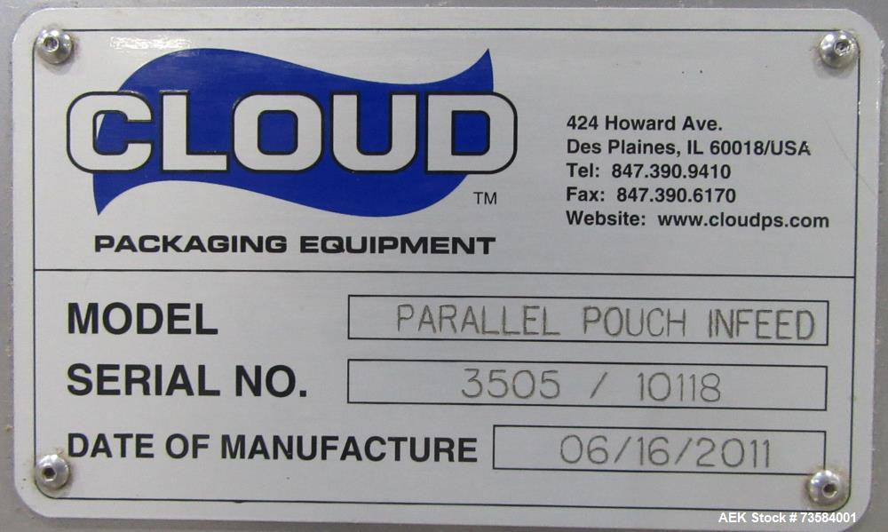 Roberts IMFS1500 Preformed Pouch Packaging Machine – 50 Pouches/Min