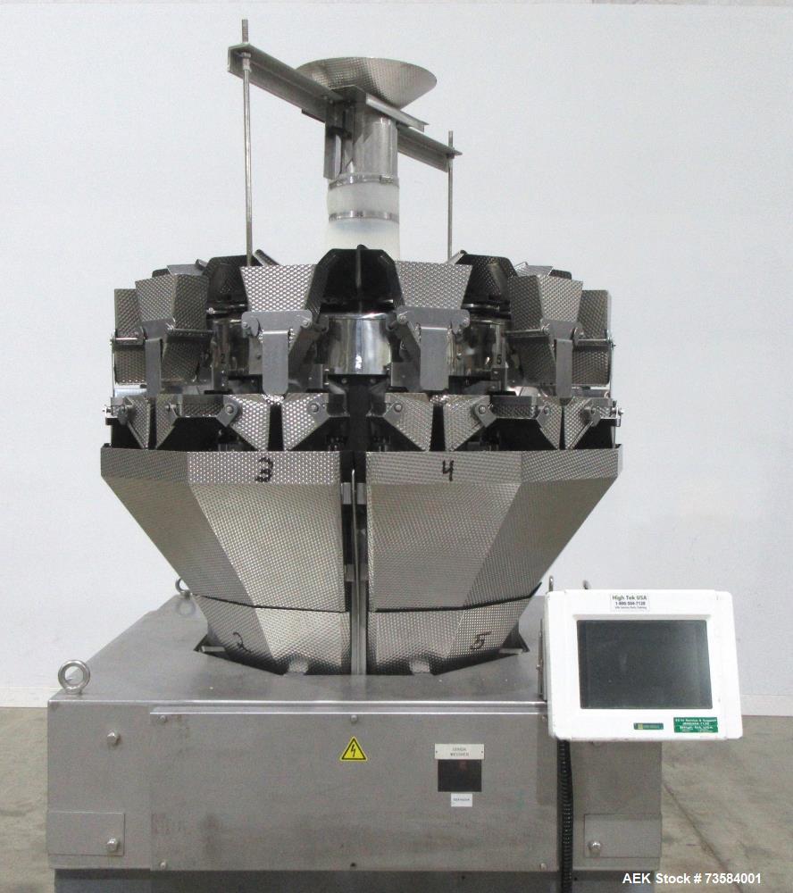 Preowned Roberts IMFS1500 Automated Pouch Filling System with Ishida Scale