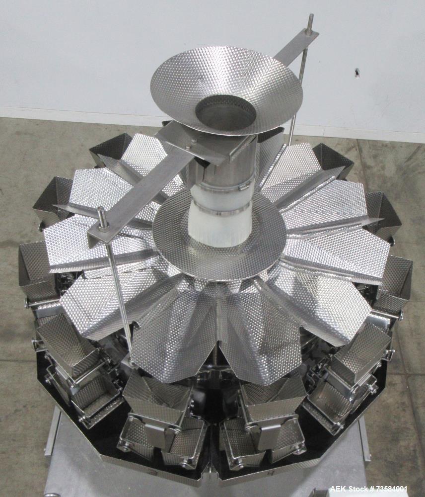 Preowned Roberts IMFS1500 Automated Pouch Filling System with Ishida Scale