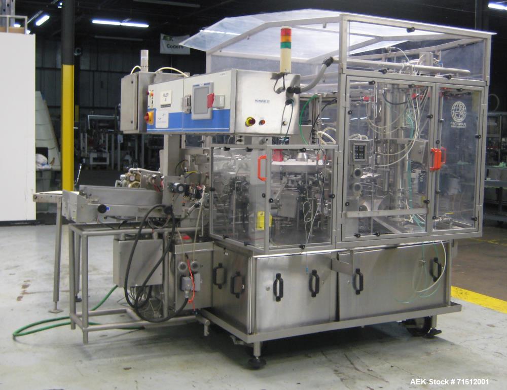 Used Toyo Jidoki Model TT9CW Preformed Pouch Machine