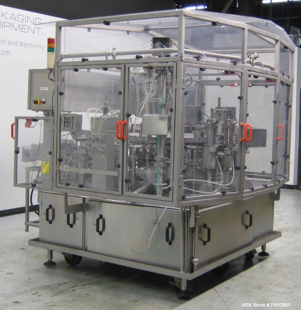 Used Toyo Jidoki Model TT9CW Preformed Pouch Machine