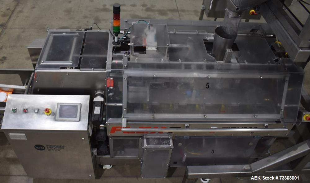Tishma Model Flex 7 (ROO-100) Premade Pouch Filler and Sealer W/ Weigh Right PMB4 L linear scale
