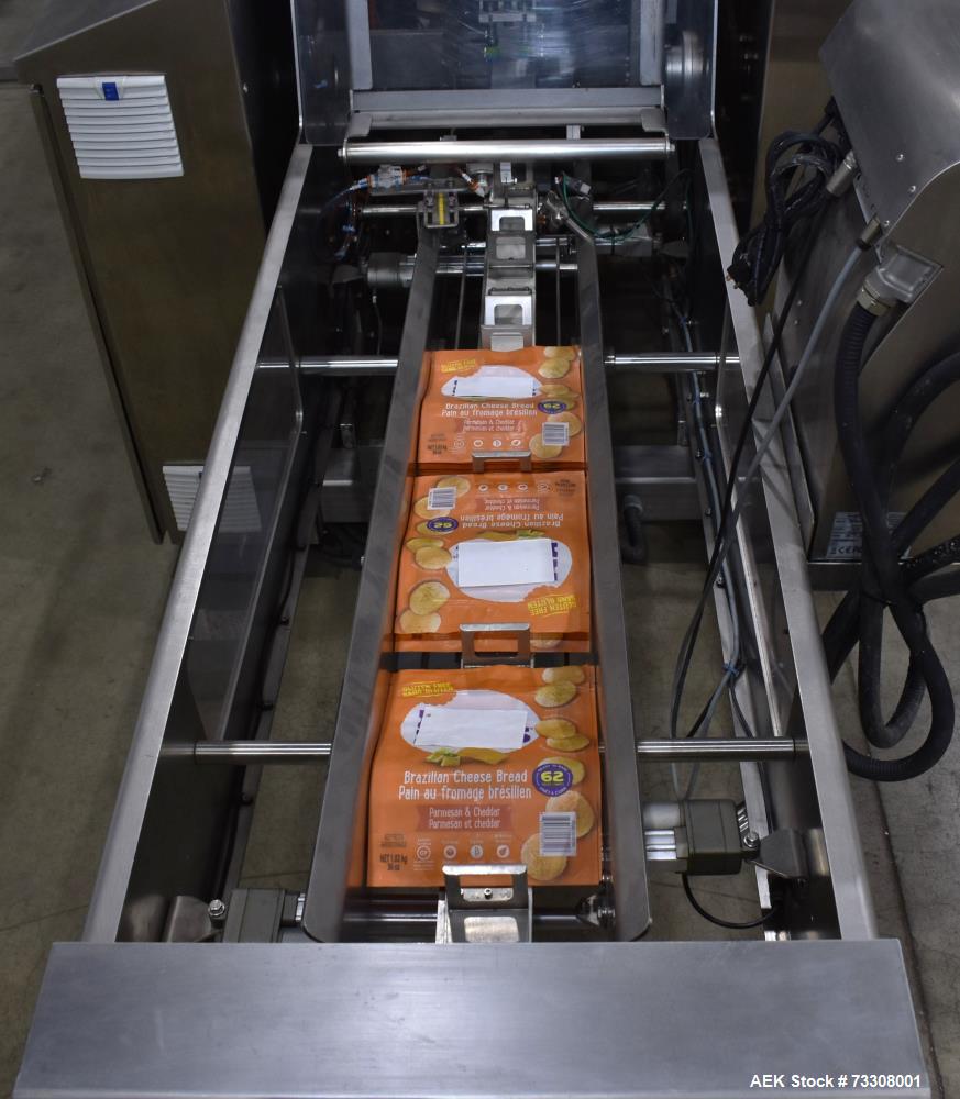 Tishma Model Flex 7 (ROO-100) Premade Pouch Filler and Sealer W/ Weigh Right PMB4 L linear scale