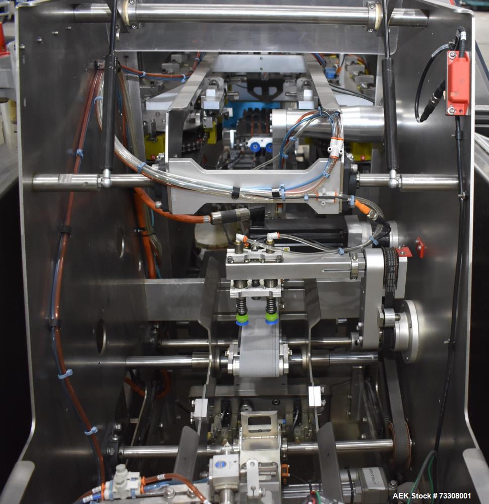Tishma Model Flex 7 (ROO-100) Premade Pouch Filler and Sealer W/ Weigh Right PMB4 L linear scale