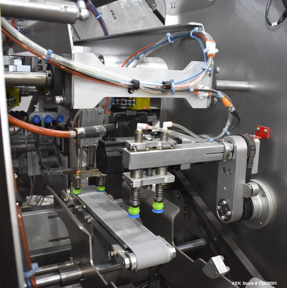 Tishma Model Flex 7 (ROO-100) Premade Pouch Filler and Sealer W/ Weigh Right PMB4 L linear scale