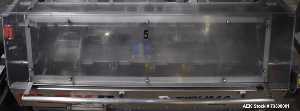 Tishma Model Flex 7 (ROO-100) Premade Pouch Filler and Sealer W/ Weigh Right PMB4 L linear scale