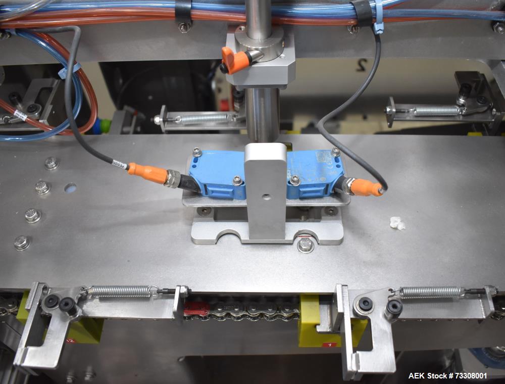 Tishma Model Flex 7 (ROO-100) Premade Pouch Filler and Sealer W/ Weigh Right PMB4 L linear scale