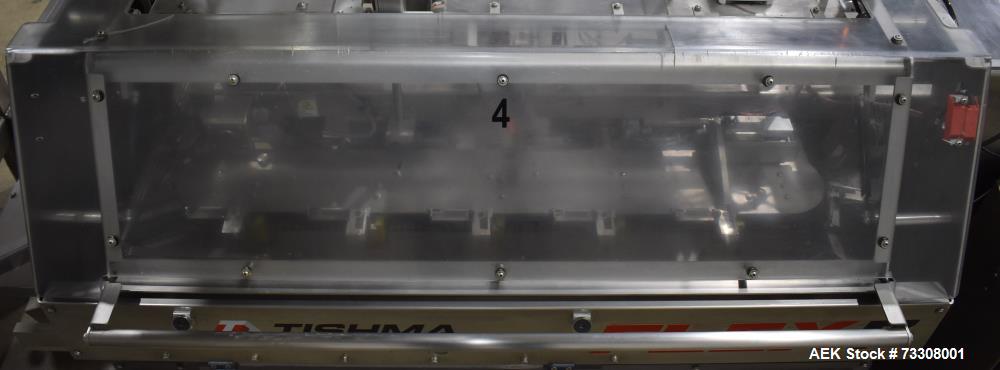 Tishma Model Flex 7 (ROO-100) Premade Pouch Filler and Sealer W/ Weigh Right PMB4 L linear scale