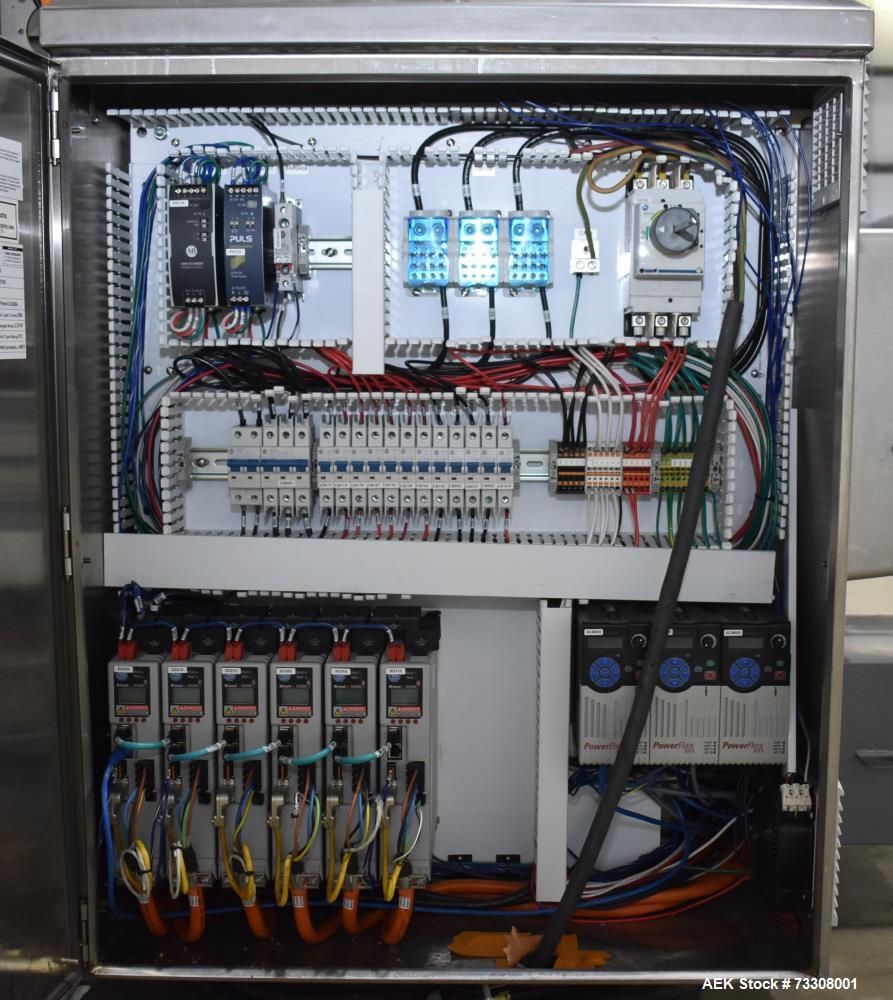 Tishma Model Flex 7 (ROO-100) Premade Pouch Filler and Sealer W/ Weigh Right PMB4 L linear scale