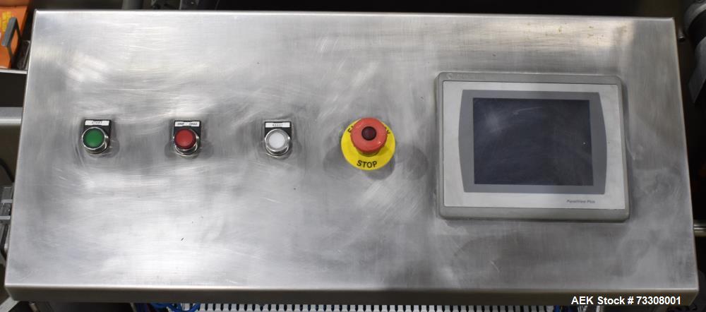 Tishma Model Flex 7 (ROO-100) Premade Pouch Filler and Sealer W/ Weigh Right PMB4 L linear scale