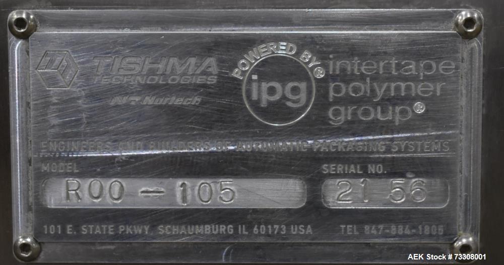 Tishma Model Flex 7 (ROO-100) Premade Pouch Filler and Sealer W/ Weigh Right PMB4 L linear scale