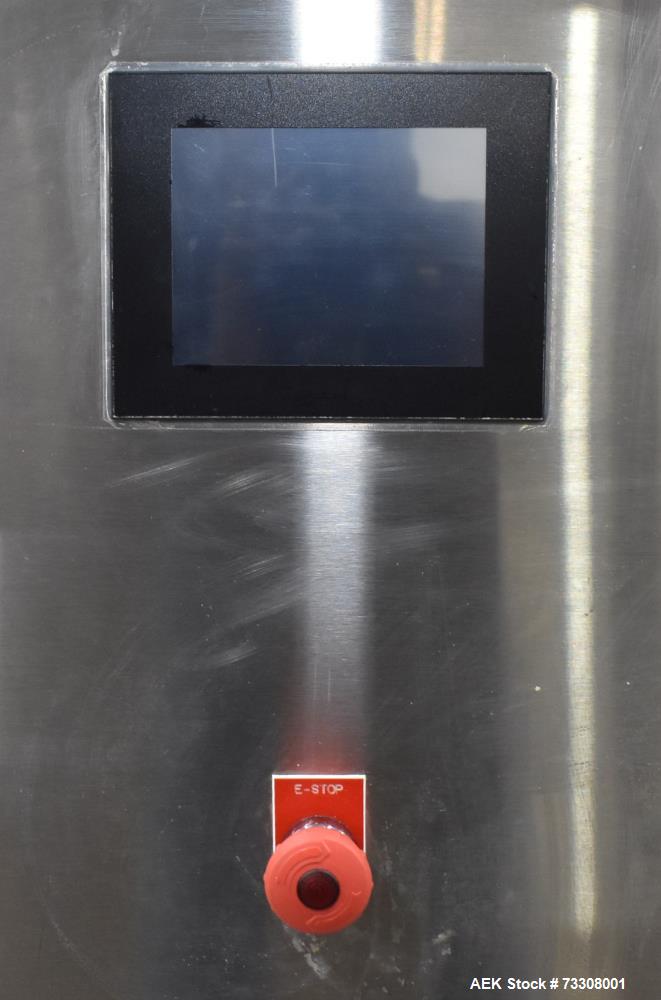 Tishma Model Flex 7 (ROO-100) Premade Pouch Filler and Sealer W/ Weigh Right PMB4 L linear scale
