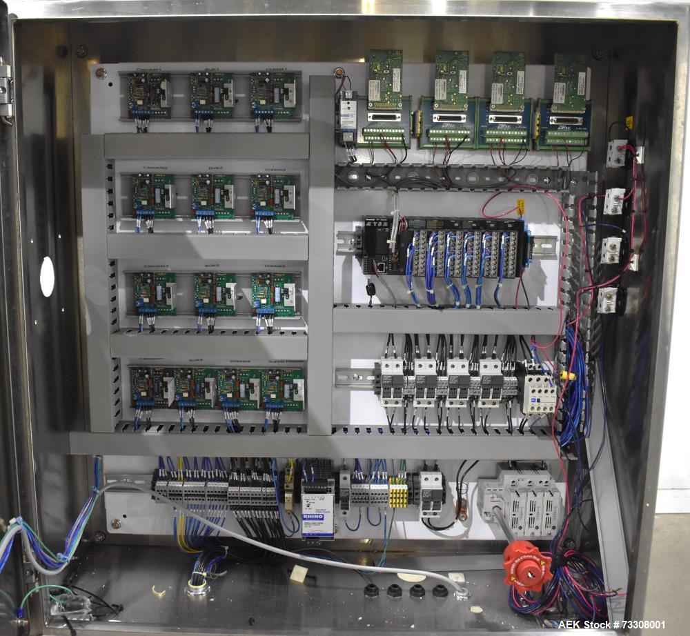 Tishma Model Flex 7 (ROO-100) Premade Pouch Filler and Sealer W/ Weigh Right PMB4 L linear scale