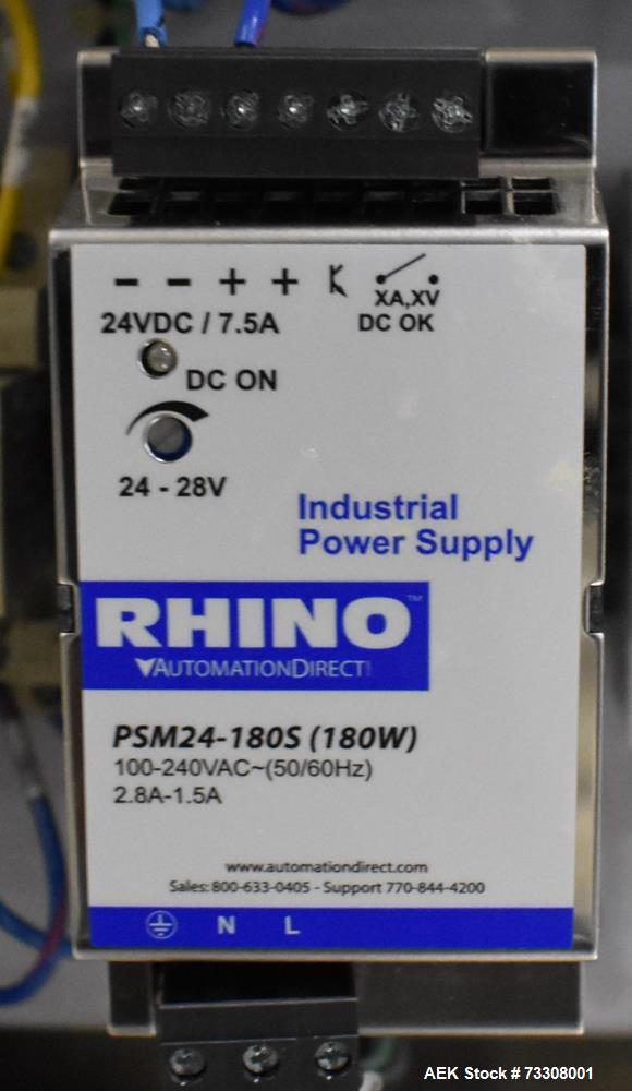 Tishma Model Flex 7 (ROO-100) Premade Pouch Filler and Sealer W/ Weigh Right PMB4 L linear scale