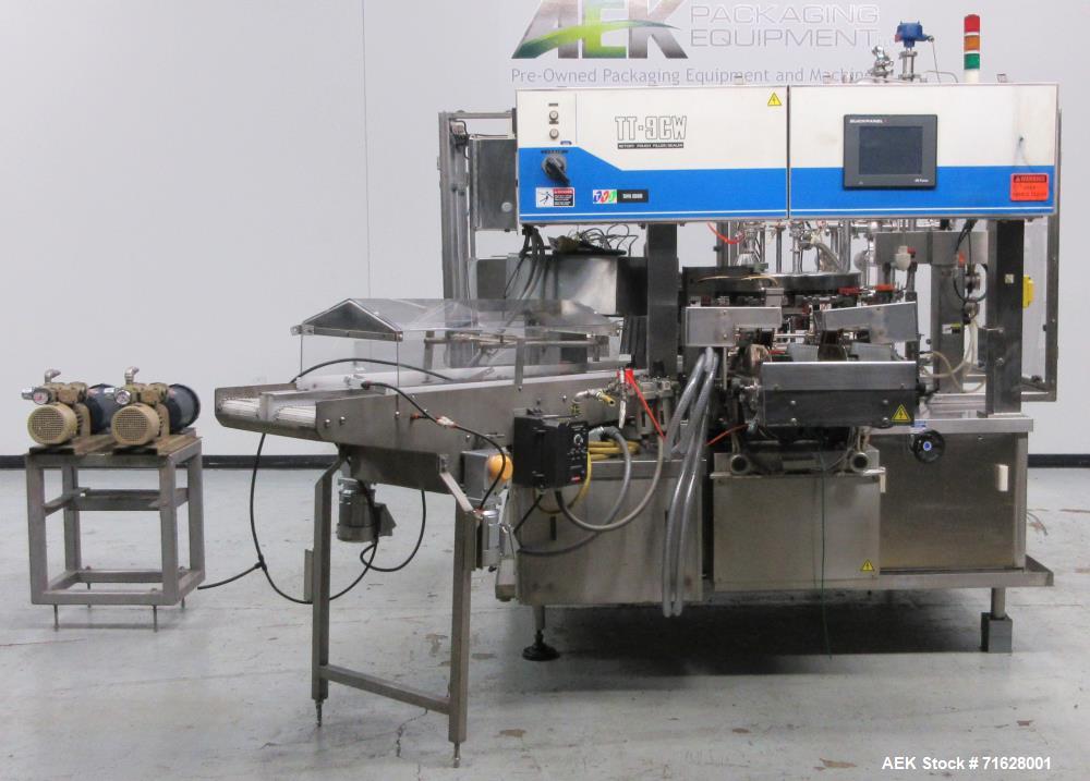Used Toyo Jidoki TT9CW Automatic Rotary Retort Pouch Filler Sealer