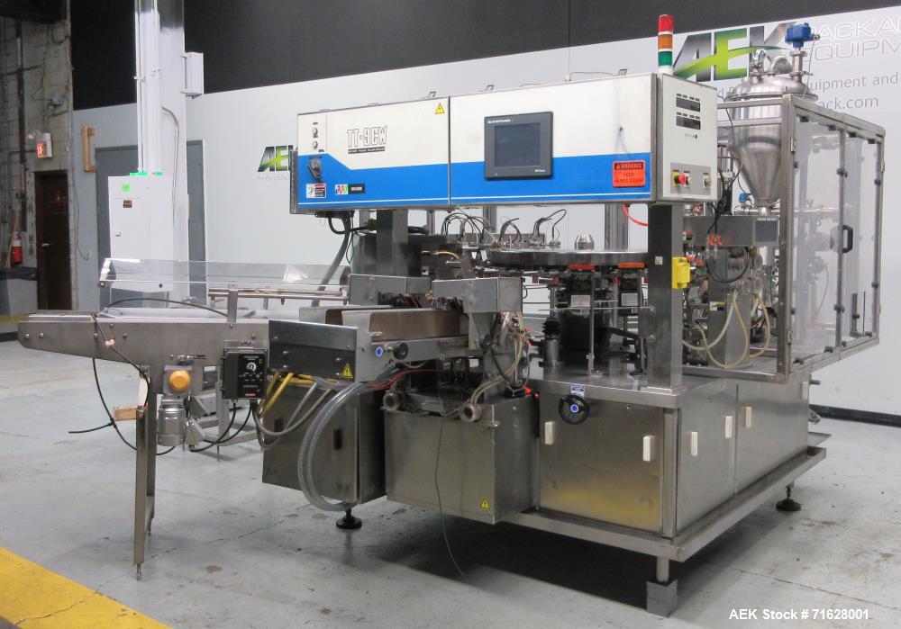 Used Toyo Jidoki TT9CW Automatic Rotary Retort Pouch Filler Sealer