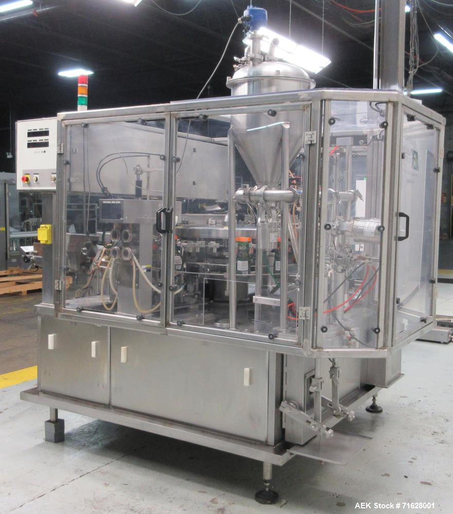 Used Toyo Jidoki TT9CW Automatic Rotary Retort Pouch Filler Sealer